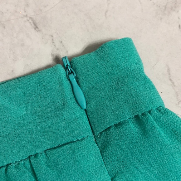 Chiffon Skirt - teal/aqua colour - Picture 3 of 6